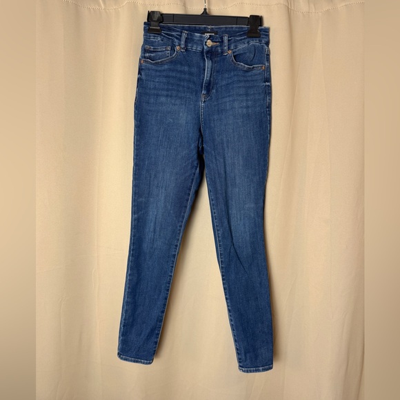 Express Dark Blue Denim Jeans - Picture 1 of 6